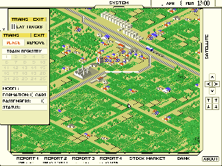 Screenshot Thumbnail / Media File 1 for A Train (1992)(Maxis Software Inc)