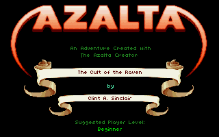 Screenshot Thumbnail / Media File 1 for Azalta The Cult Of The Raven (1996)(Psychosoft Ent)