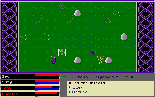 Screenshot Thumbnail / Media File 1 for Azalta The Cult Of The Raven (1996)(Psychosoft Ent)