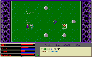 Screenshot Thumbnail / Media File 1 for Azalta The Cult Of The Raven (1996)(Psychosoft Ent)