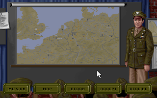 Screenshot Thumbnail / Media File 1 for B17 Flying Fortress (1992)(Microprose Software Inc)(Rev)