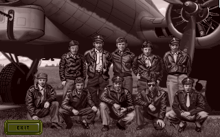 Screenshot Thumbnail / Media File 1 for B17 Flying Fortress (1992)(Microprose Software Inc)