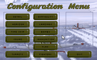 Screenshot Thumbnail / Media File 1 for B 17 Flying Fortress (1993)(Microprose Software Inc)