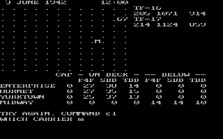 Screenshot Thumbnail / Media File 1 for Battle For Midway (1982)(Avalon Interactive)