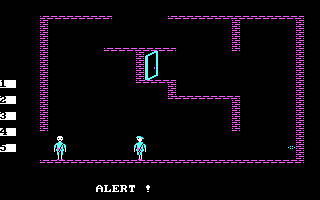 Screenshot Thumbnail / Media File 1 for Beyond Castle Wolfenstein (1983)(Muse Software)