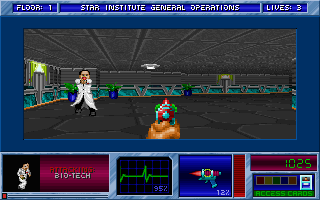 Screenshot Thumbnail / Media File 1 for Blake Stone Aliens Of Gold Original Install (1993)(Apogee Software)