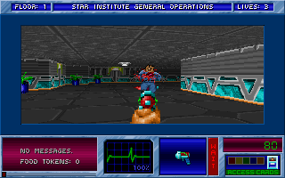 Screenshot Thumbnail / Media File 1 for Blake Stone Aliens of Gold Update (1993)(Apogee Software)(Rev2.01)