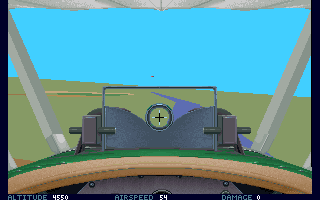 Screenshot Thumbnail / Media File 1 for Blue Max Aces Of The Great War (1990)(Three Sixty Pacific)