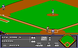 Screenshot Thumbnail / Media File 1 for Bo Jackson Baseball (1991)(Data East)