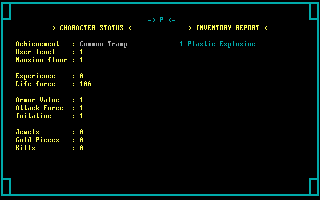 Screenshot Thumbnail / Media File 1 for Bones The Game Of The Haunted Mansion (1991)(Bruce Baker)