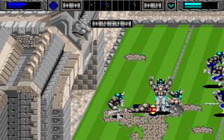 Screenshot Thumbnail / Media File 1 for Brutal Sports Football (1993)(Millenium)