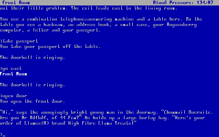 Screenshot Thumbnail / Media File 1 for Bureaucracy (1987)(Infocom)