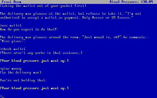 Screenshot Thumbnail / Media File 1 for Bureaucracy (1987)(Infocom)