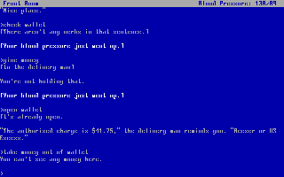 Screenshot Thumbnail / Media File 1 for Bureaucracy (1987)(Infocom)