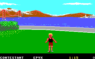 Screenshot Thumbnail / Media File 1 for California Games (1987)(Epyx)