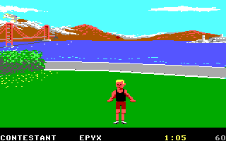 Screenshot Thumbnail / Media File 1 for California Games (1987)(Epyx)
