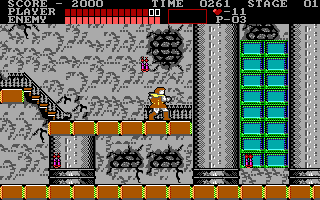 Screenshot Thumbnail / Media File 1 for Castlevania (1990)(Konami)