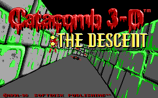 Screenshot Thumbnail / Media File 1 for Catacomb 3D Adventure Compilation, The (1993)(CDV)(De)