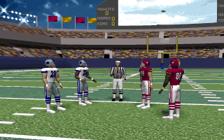 Screenshot Thumbnail / Media File 1 for Coachs Club NFL Football (1993)(Microprose Software Inc)