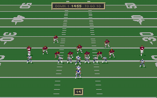 Screenshot Thumbnail / Media File 1 for Coachs Club NFL Football (1993)(Microprose Software Inc)