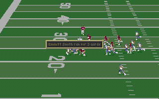 Screenshot Thumbnail / Media File 1 for Coachs Club NFL Football (1993)(Microprose Software Inc)