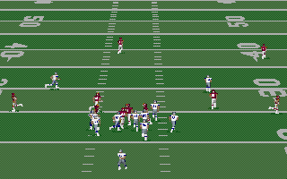 Screenshot Thumbnail / Media File 1 for Coachs Club NFL Football (1993)(Microprose Software Inc)