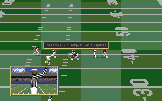 Screenshot Thumbnail / Media File 1 for Coachs Club NFL Football (1993)(Microprose Software Inc)