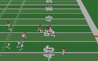 Screenshot Thumbnail / Media File 1 for Coachs Club NFL Football (1993)(Microprose Software Inc)