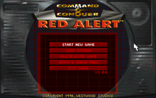 Screenshot Thumbnail / Media File 1 for Command and Conquer Red Alert (1996)(Westwood Studios)