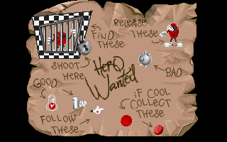 Screenshot Thumbnail / Media File 1 for Cool Spot Original Install (1993)(Avalon Interactive)