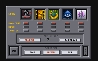 Screenshot Thumbnail / Media File 1 for Cyber Empires (1993)(SSI)
