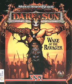 Screenshot Thumbnail / Media File 1 for Dark Sun Wake of the Ravager AD&D (1994)(Strategic Simulations)