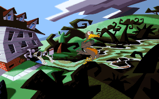 Screenshot Thumbnail / Media File 1 for Day Of The Tentacle (1993)(Lucas Arts)