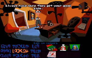 Screenshot Thumbnail / Media File 1 for Day Of The Tentacle Talkie (1993)(Lucas Arts)