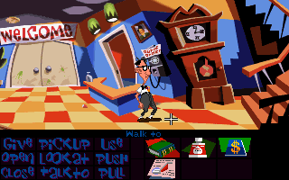Screenshot Thumbnail / Media File 1 for Day Of The Tentacle Talkie (1993)(Lucas Arts)