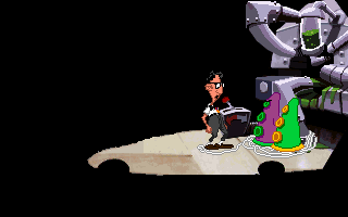 Screenshot Thumbnail / Media File 1 for Day Of The Tentacle Talkie (1993)(Lucas Arts)