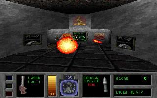 Screenshot Thumbnail / Media File 1 for Descent (1995)(Interplay)