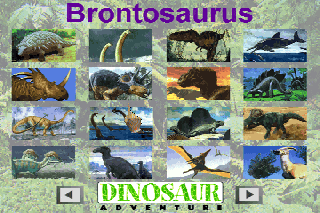 Screenshot Thumbnail / Media File 1 for Dinosaur Adventure (1993)(Knowledge Adventure)