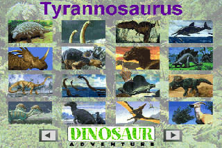 Screenshot Thumbnail / Media File 1 for Dinosaur Adventure (1993)(Knowledge Adventure)