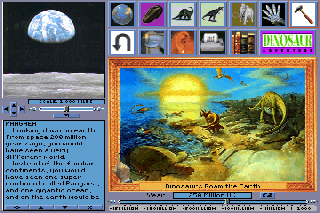 Screenshot Thumbnail / Media File 1 for Dinosaur Adventure (1993)(Knowledge Adventure)