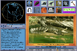 Screenshot Thumbnail / Media File 1 for Dinosaur Adventure (1993)(Knowledge Adventure)