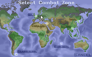 Screenshot Thumbnail / Media File 1 for Dogfight 80 Years Of Aerial Warfare (1993)(Microprose Software Inc)