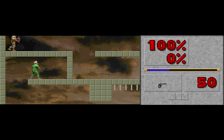 Screenshot Thumbnail / Media File 1 for Doom 2D (1996)(Sodom)