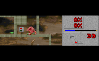 Screenshot Thumbnail / Media File 1 for Doom 2D (1996)(Sodom)