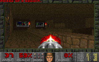 Screenshot Thumbnail / Media File 1 for Doom Plutonia, Final (1996)(GT Interactive)