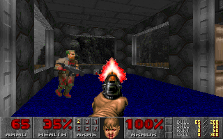 Screenshot Thumbnail / Media File 1 for Doom Update v1.5 (1994)(Id Software)