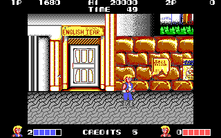 Screenshot Thumbnail / Media File 1 for Double Dragon (1988)(Arcadia Tradewest Inc)