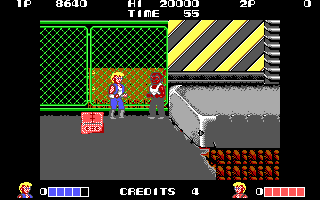 Screenshot Thumbnail / Media File 1 for Double Dragon (1988)(Arcadia Tradewest Inc)