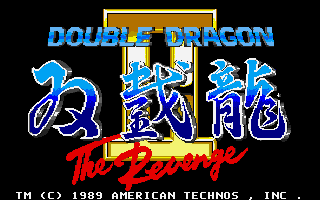 Screenshot Thumbnail / Media File 1 for Double Dragon II The Revenge (1989)(Avalon Interactive)