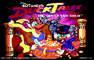 Screenshot Thumbnail / Media File 1 for Duck Tales The Quest For Gold (1988)(Disney)